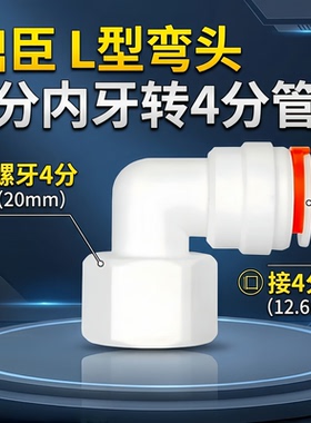鼎臣DCC弯头4分内丝转接4分pe管