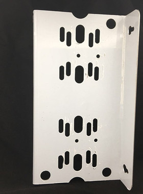 10寸双级净水器 挂片 前置过滤器挂板 固定支架 双挂 不锈钢材质
