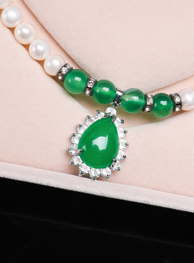 玉髓母亲节礼物珍珠礼品