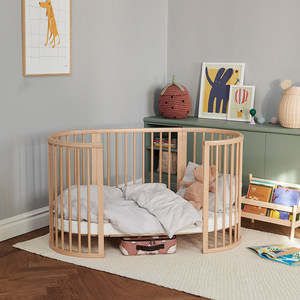 Stokke成长型婴儿床宝宝床可移动儿童床Sleepi入户安装