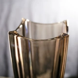 Легкая роскошная гостиная лилия большая ваза с водным цветочным расположением Новый китайский хрустальный стеклянный обеденный стол европейский стиль украшения