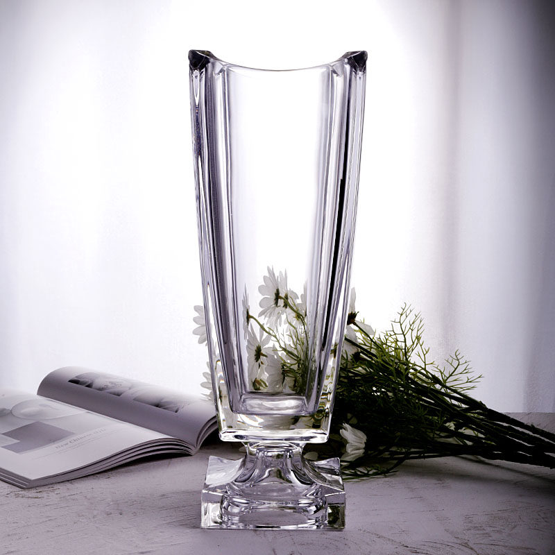 轻奢客厅百合大花瓶感水养插花新中式水晶玻璃餐桌欧式摆件,淘宝优惠券,粉丝福利购,淘宝优惠卷