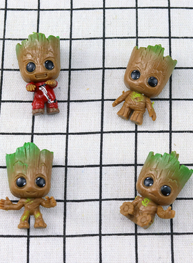 漫威可爱风公仔微景观小摆件