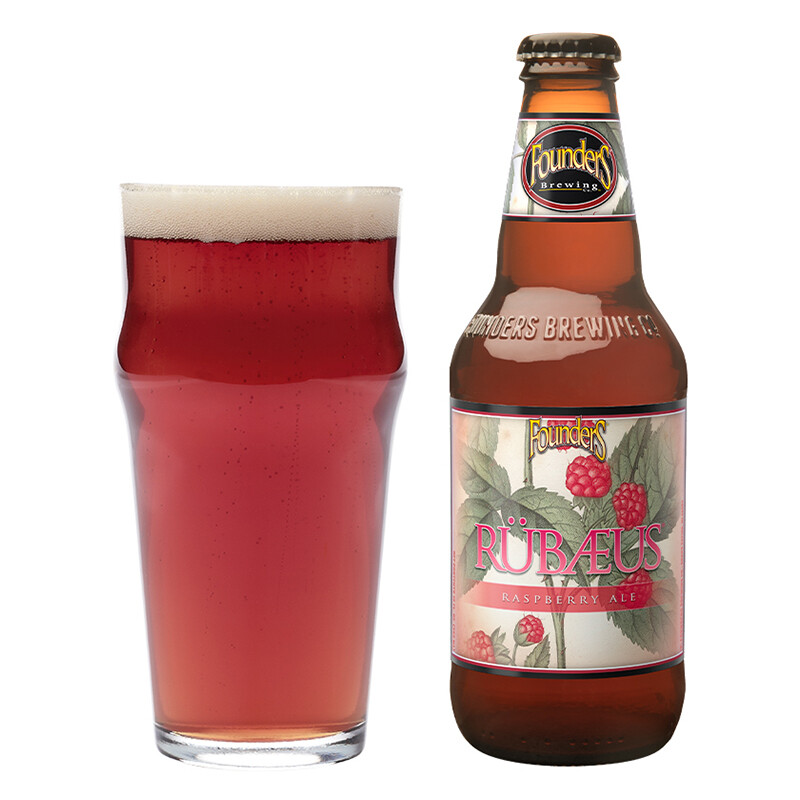 创始者（FOUNDERS）树莓艾尔 精酿果啤 啤酒 355ml*6瓶 整箱装 美 - 图1