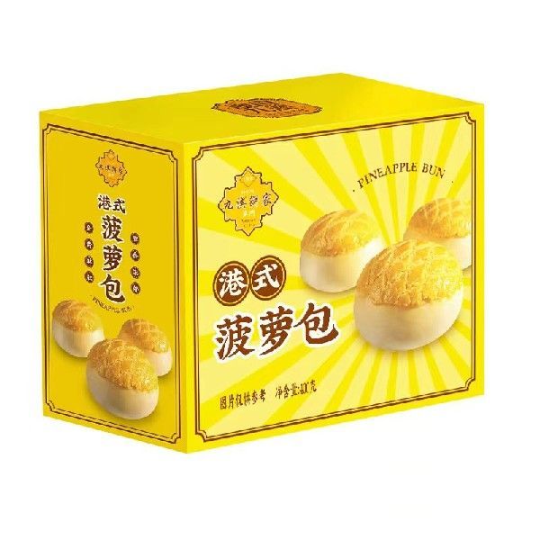 九澳 澳门九澳 港式 菠萝包 手撕面包 零食整箱自营400g - 图0