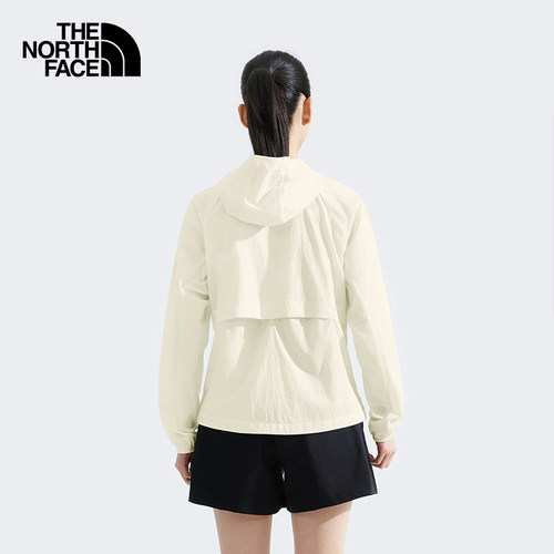 北面女Streamlet轻薄防泼水防晒衣户外夏新款TheNorthFace|8BWD - 图3