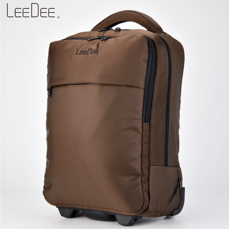 通勤短途出差多功能拉杆电脑行李箱 leedee旅行箱