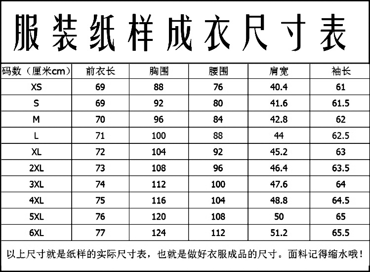 服装样板男士修身西服羊绒毛呢小西装上衣纸样1比1缝纫牛皮纸版型 - 图3