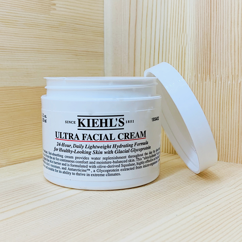 现货Kiehls/科颜氏高保湿面霜125ML角鲨烷冰河蛋白补水保湿滋润-图1