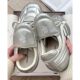 Genuine leather soft sole comfortable 2025 spring new women's ballet height-increasing moral training shoes casual sports racing shoes women's single shoes