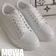 Mowa women's shoes mowa pure white versatile soft sole plate