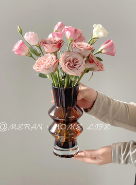 MERAN高级ins风轻奢花瓶艺术摆件