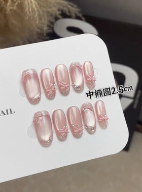 芭蕾舞鞋手工穿戴甲显白