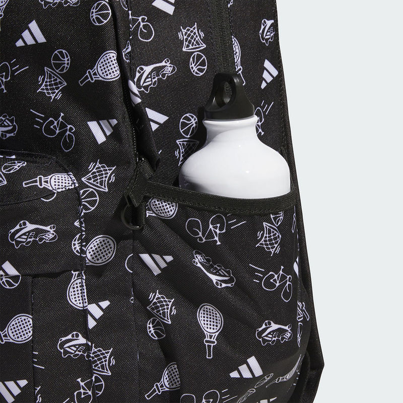Adidas Adidas sports style full printed student schoolbag autumn men's and women's backpack KF2486
