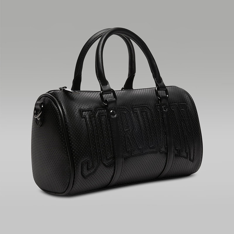 JORDAN耐克单肩包打孔迷你行李包刺绣可调节肩带手拎包IR8411-010,淘宝优惠券,粉丝福利购,淘宝优惠卷