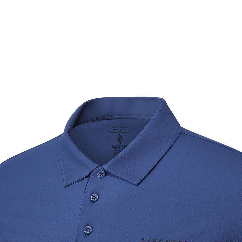 Skechers斯凯奇夏季新款男士运动百搭针织短袖POLO衫T恤P225M085,淘宝优惠券,粉丝福利购,淘宝优惠卷