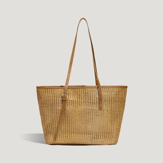 Adidas Adidas clover holiday style short trip woven shoulder bag women's tote bag LE9846