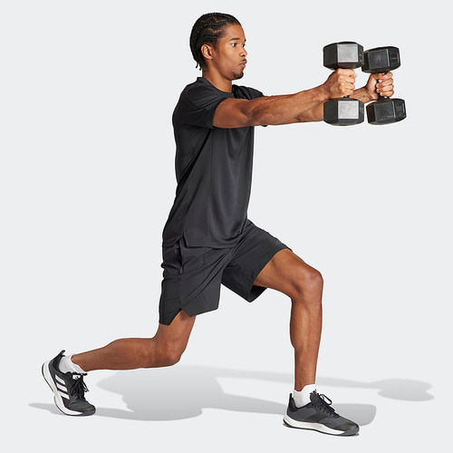 Adidas阿迪达斯 DESIGNED FOR WORKOUT运动健身短裤IK9723 - 图1