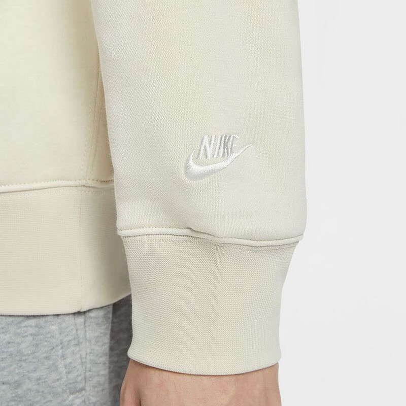 Nike耐克男卫衣春秋季新款宽松休闲圆领加绒针织套头衫HJ2174-234,淘宝优惠券,粉丝福利购,淘宝优惠卷