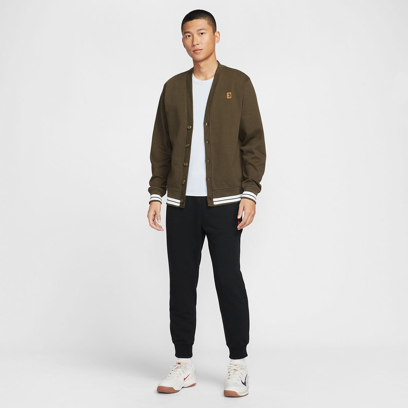 NIKE耐克男外套春新款针织大V领开衫夹克网球运动上衣IQ3973-212,淘宝优惠券,粉丝福利购,淘宝优惠卷