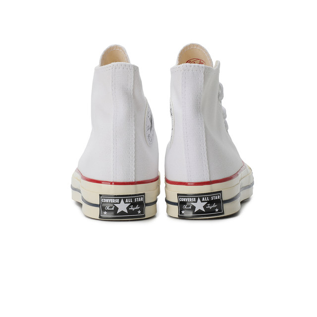 Converse ເກີບຜູ້ຊາຍແລະແມ່ຍິງ CHUCK TAYLOR ເກີບກິລາ canvas ສີຂາວ 162056C