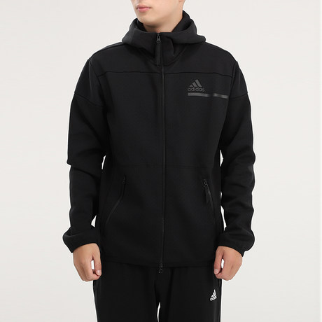 Adidas adidas jacket men's new hooded casual sports top jacket GM6531