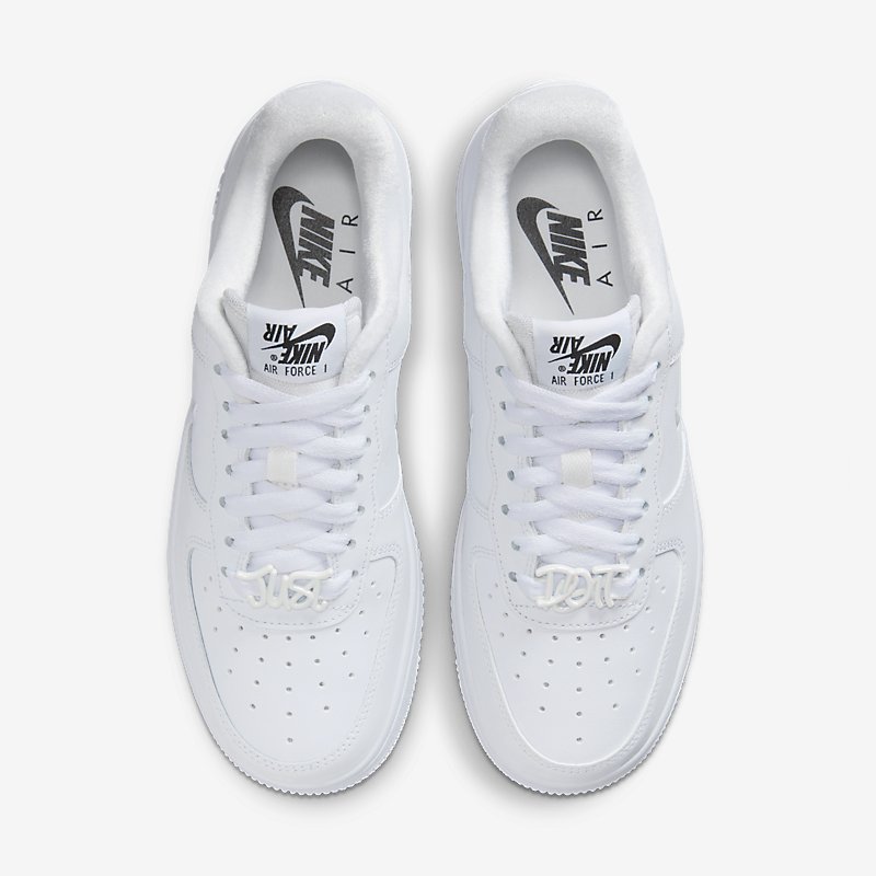 Nike耐克空军一号女鞋冬新款AIR FORCE 1全白运动板鞋FB8251-100