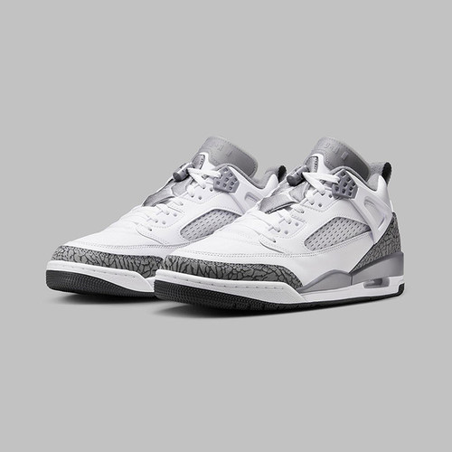 Jordan耐克男鞋春季新款Spizike灰白简版AJ4复古篮球鞋FQ1759-102-图1