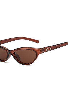 2026新款窄框猫眼墨镜女ins欧美辣妹凹造型拍照太阳眼镜防紫外线