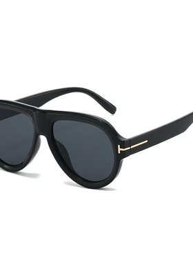 2026新款欧美复古飞行员式墨镜明星同款街拍凹造型太阳眼镜女小脸