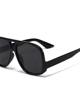 明星同款复古大框蛤蟆镜太阳眼镜男女潮大脸显瘦街拍防紫外线墨镜