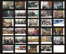 Chinese Historical Awakening Painting Postcard 29 Zhang Set