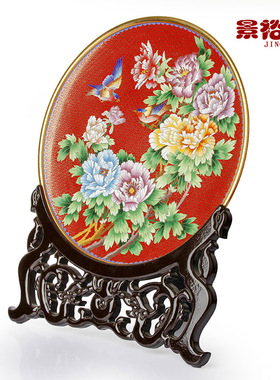 景泰蓝花瓶摆件家居礼品工艺品