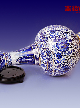 铜胎掐丝珐琅外事商务风景泰蓝