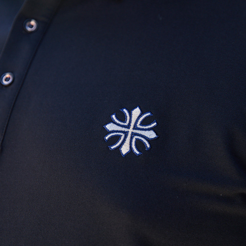 毕蒙加肥加大宽松长袖大码潮polo衫 毕蒙Polo衫