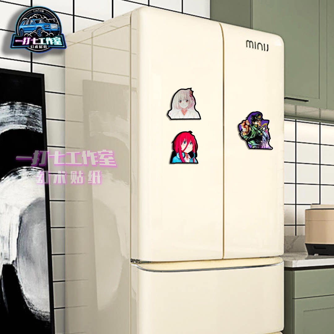 【原神系列】幻术贴纸变换车贴二次元动漫卡通装饰卡片原神卡片防