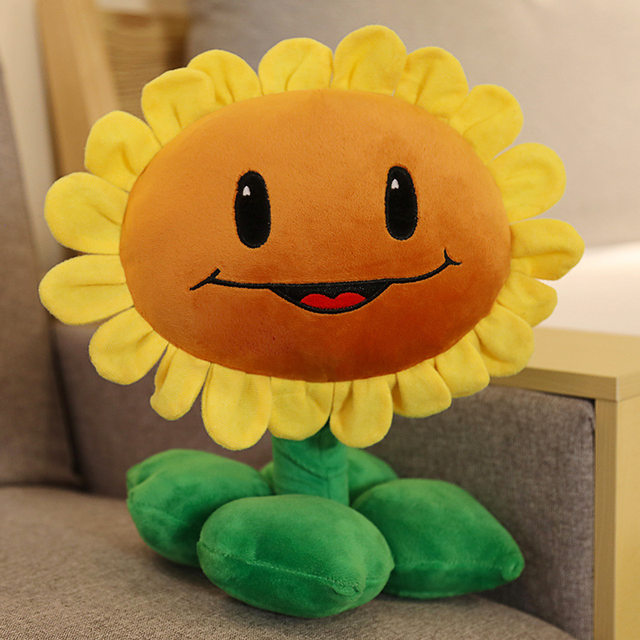 Plant Chaos Zombie Doll Plush Toy Peashooter Sunflower Doll Rag Doll ເດັກນ້ອຍຈັບເຄື່ອງ Doll
