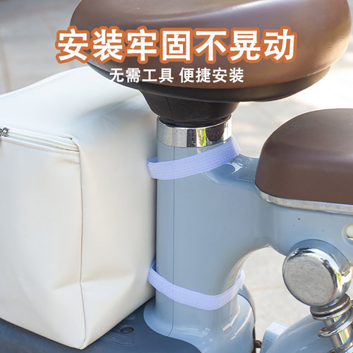 电动车后备箱通用座椅脚下收纳包尾箱车篮充电器头盔防水储物箱 - 图3