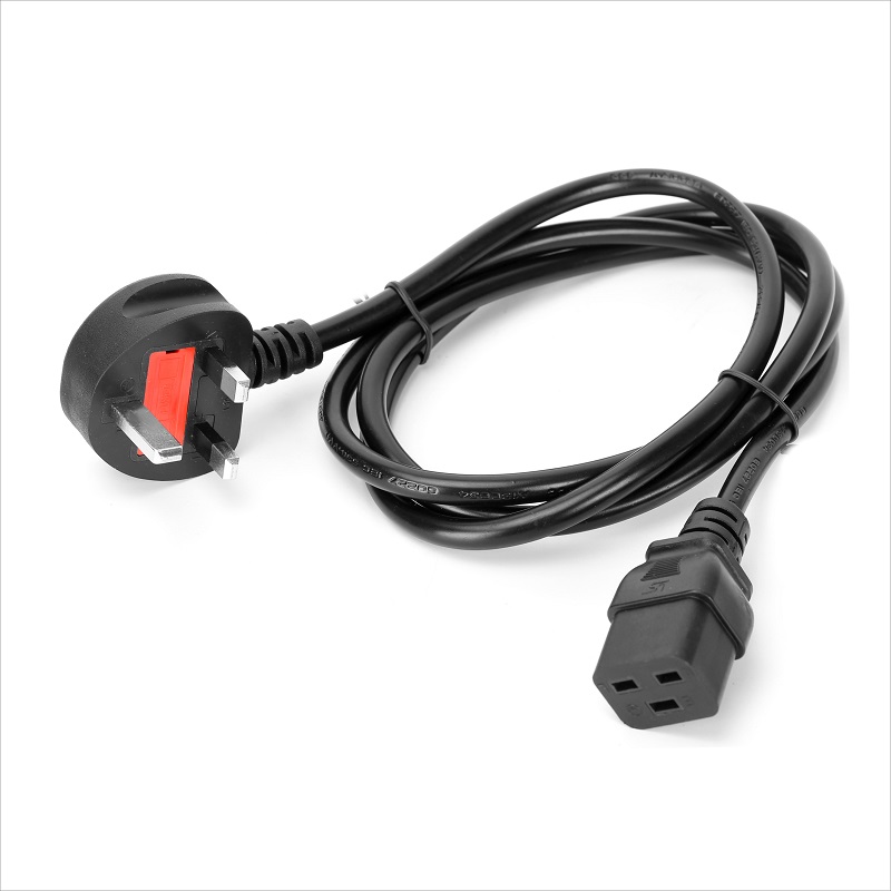 英规转C19电源线 加粗大功率PDU服务器线PSU UPS纯铜电源线1.8M3M - 图3