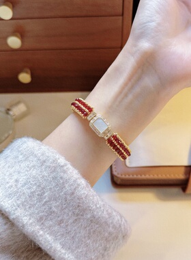 SL164•复古轻奢ins风显白串珠手镯纯手工手链（材料包&成品）