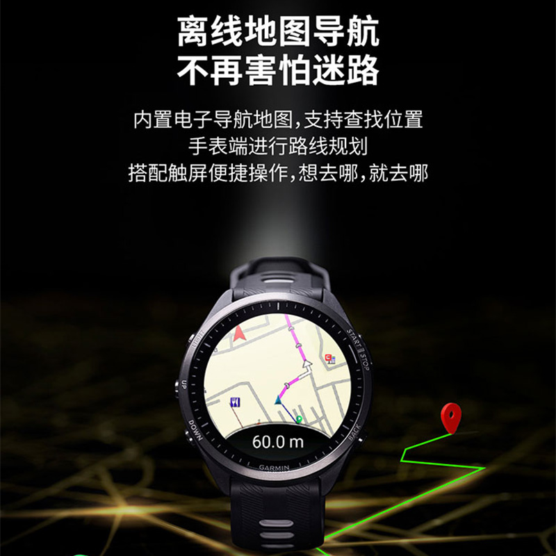 Garmin佳明Forerunner965铁三运动手表跑步马拉松骑行游泳GPS户外 - 图1