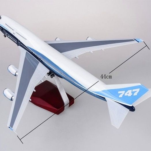 仿真波音747飞机787原型机飞机模型带起落架男孩生日礼物玩具摆件 - 图3
