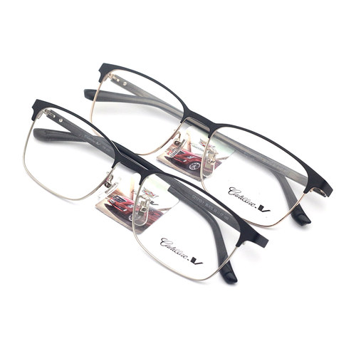 真品Cadillac/凯迪拉克眼镜框C2121D-1 男女款时尚全框近视眼镜架 - 图3
