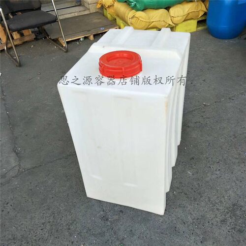加厚食品级190L长方形售水机内部水箱社区净水器配套用水桶滚塑桶 - 图2