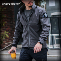Love Merson Autumn Winter New Products Foggy Outdoor Softshell Jacket Male Commuter Tandem Cap Windsuit Splash Water Sports Submachine Clothing