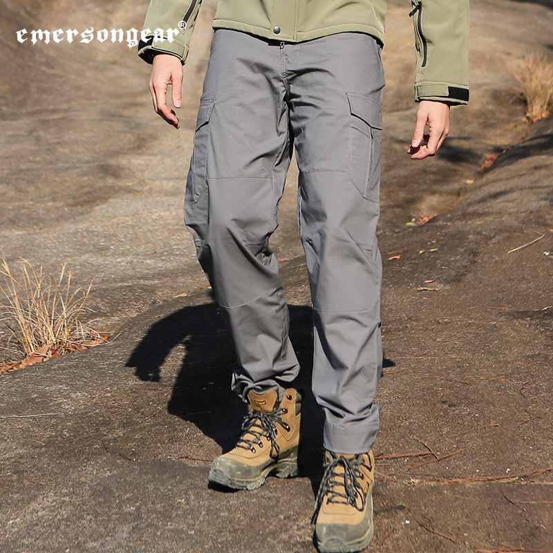 爱默生蓝标人体工学多袋裤直筒耐磨修身长裤休闲多袋工装裤包邮 - 图1