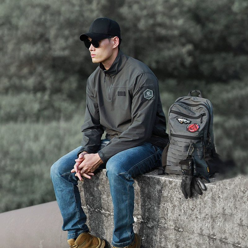 爱默生秋冬湾鳄高弹保暖卫衣户外运动战术机能风跑步防泼水套头衫,淘宝优惠券,粉丝福利购,淘宝优惠卷