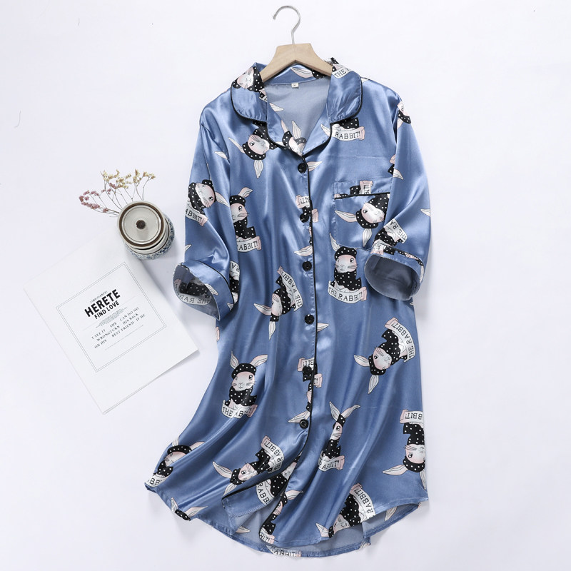 清仓2022年新款夏季冰丝夏睡裙 精彩身段睡裙