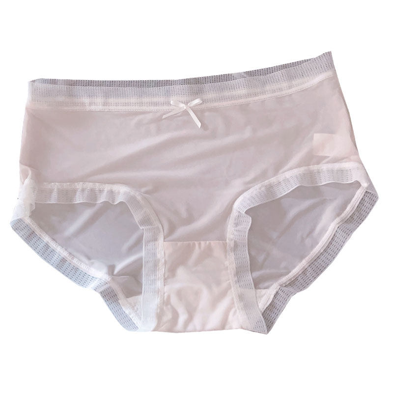 夏季超薄无感无痕面膜内裤女士简约纯色冰丝纯欲中腰三角裤短裤,淘宝优惠券,粉丝福利购,淘宝优惠卷