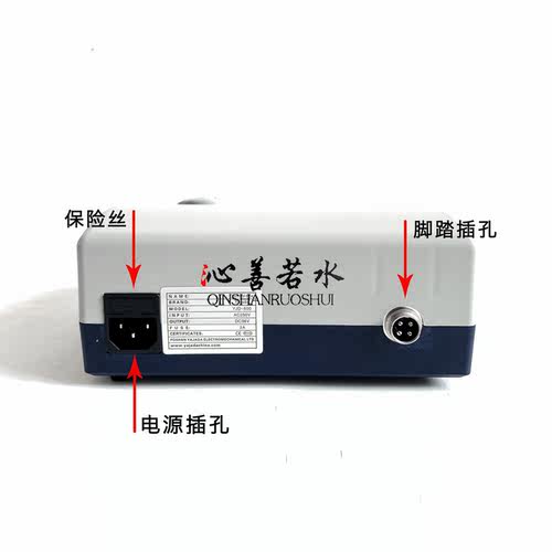 雅佳达YJD600无刷9万转玉石雕刻机翡翠蜜蜡核雕木雕打胚电动牙机 - 图2